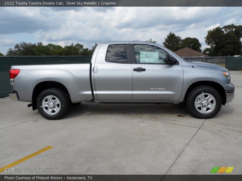 Silver Sky Metallic / Graphite 2012 Toyota Tundra Double Cab