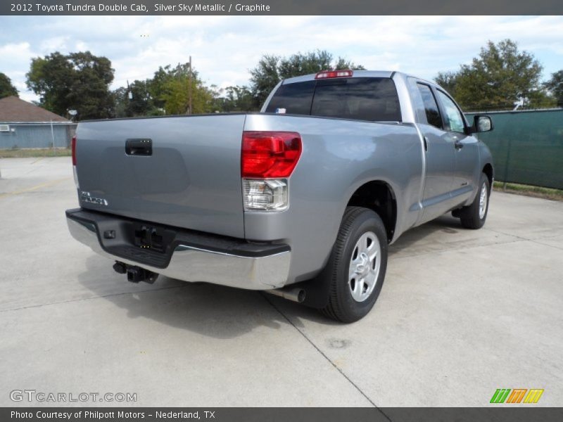 Silver Sky Metallic / Graphite 2012 Toyota Tundra Double Cab