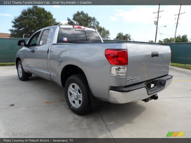 Silver Sky Metallic / Graphite 2012 Toyota Tundra Double Cab