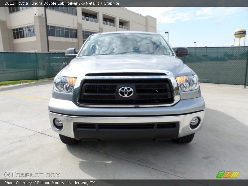 Silver Sky Metallic / Graphite 2012 Toyota Tundra Double Cab