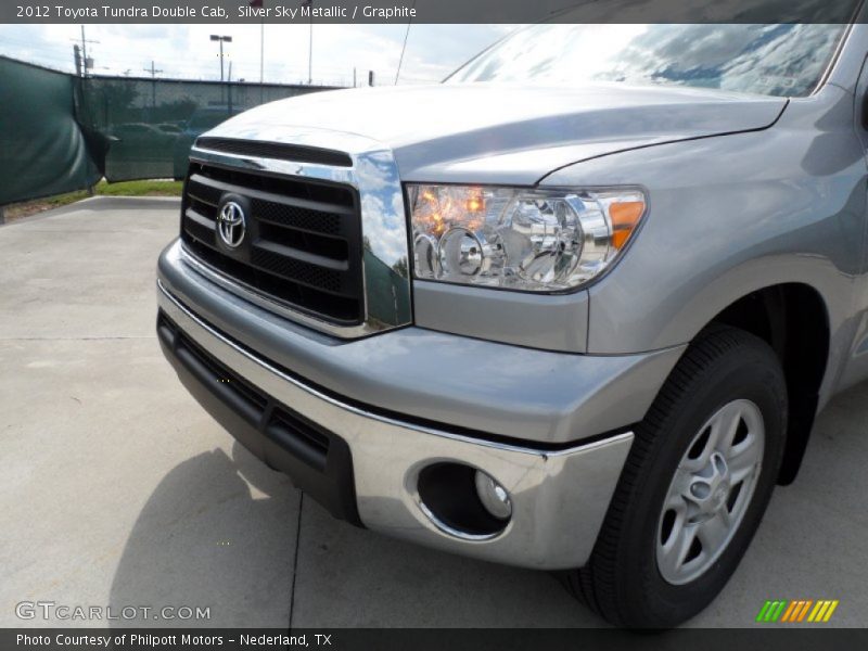 Silver Sky Metallic / Graphite 2012 Toyota Tundra Double Cab