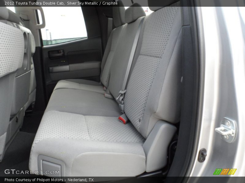 Silver Sky Metallic / Graphite 2012 Toyota Tundra Double Cab