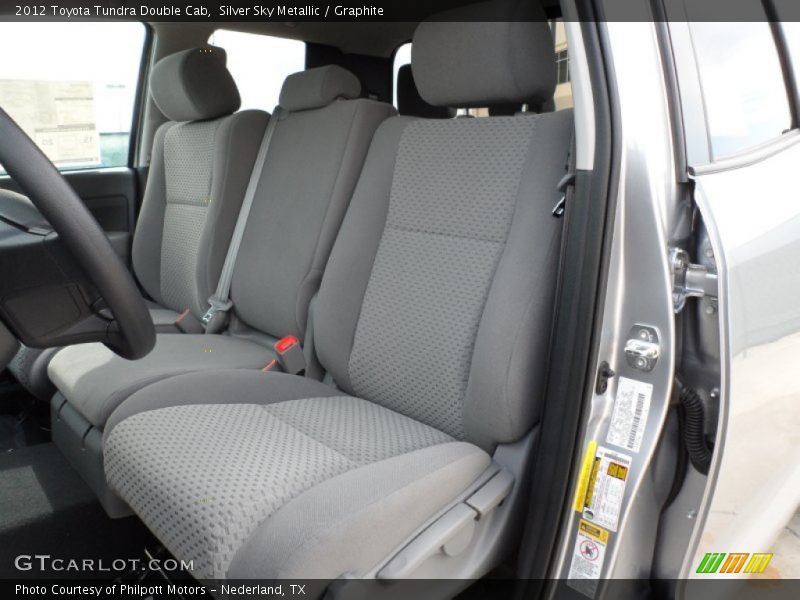 Silver Sky Metallic / Graphite 2012 Toyota Tundra Double Cab