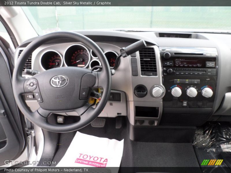 Silver Sky Metallic / Graphite 2012 Toyota Tundra Double Cab