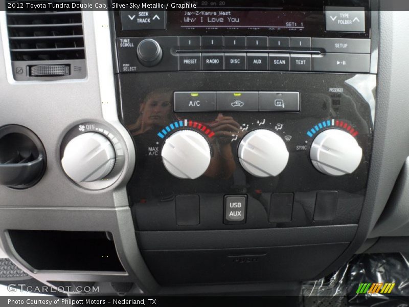 Silver Sky Metallic / Graphite 2012 Toyota Tundra Double Cab