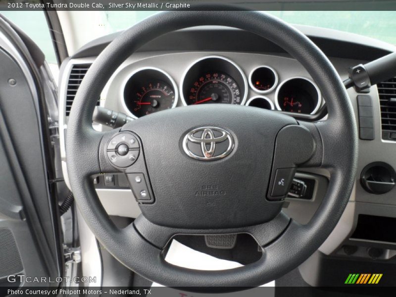 Silver Sky Metallic / Graphite 2012 Toyota Tundra Double Cab