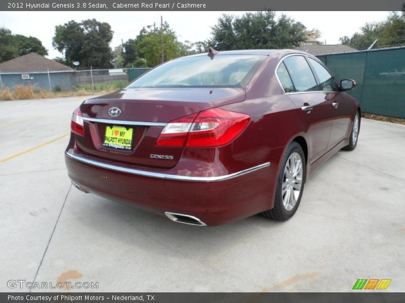 Cabernet Red Pearl / Cashmere 2012 Hyundai Genesis 3.8 Sedan