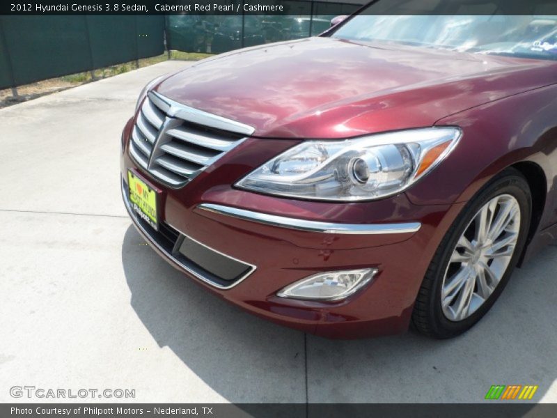 Cabernet Red Pearl / Cashmere 2012 Hyundai Genesis 3.8 Sedan
