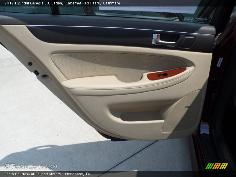 Cabernet Red Pearl / Cashmere 2012 Hyundai Genesis 3.8 Sedan