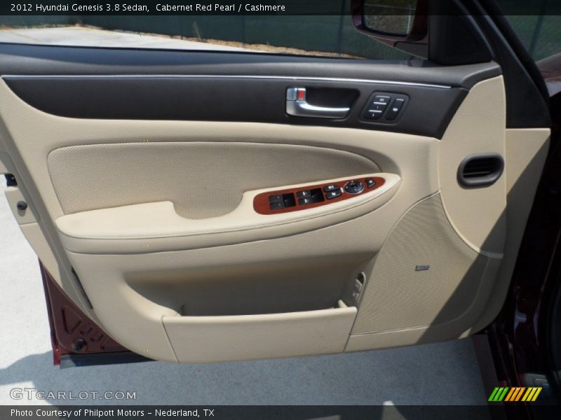 Cabernet Red Pearl / Cashmere 2012 Hyundai Genesis 3.8 Sedan