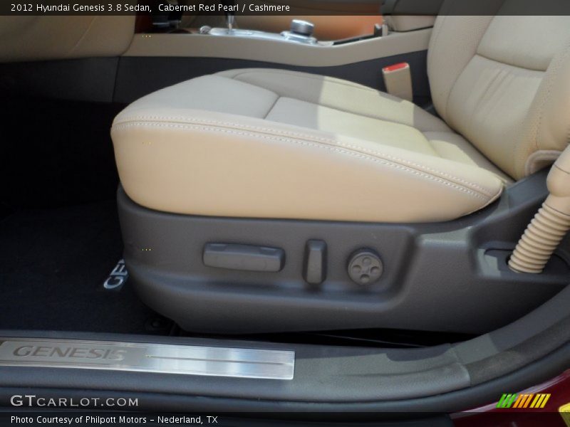 Cabernet Red Pearl / Cashmere 2012 Hyundai Genesis 3.8 Sedan