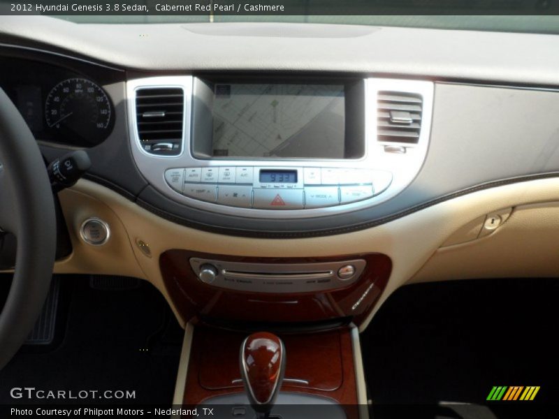 Cabernet Red Pearl / Cashmere 2012 Hyundai Genesis 3.8 Sedan