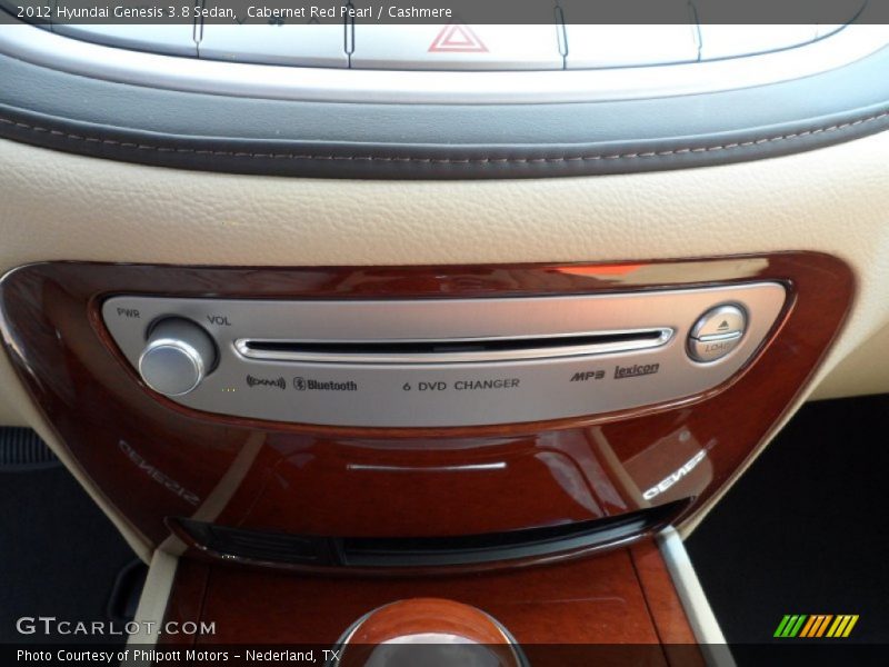 Audio System of 2012 Genesis 3.8 Sedan