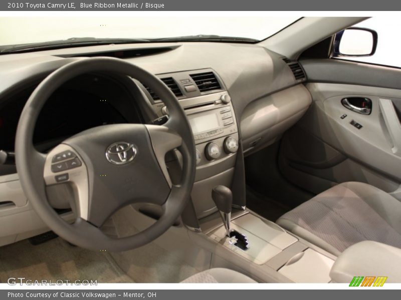 Dashboard of 2010 Camry LE