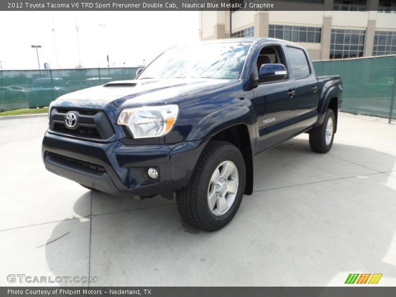 Nautical Blue Metallic / Graphite 2012 Toyota Tacoma V6 TRD Sport Prerunner Double Cab
