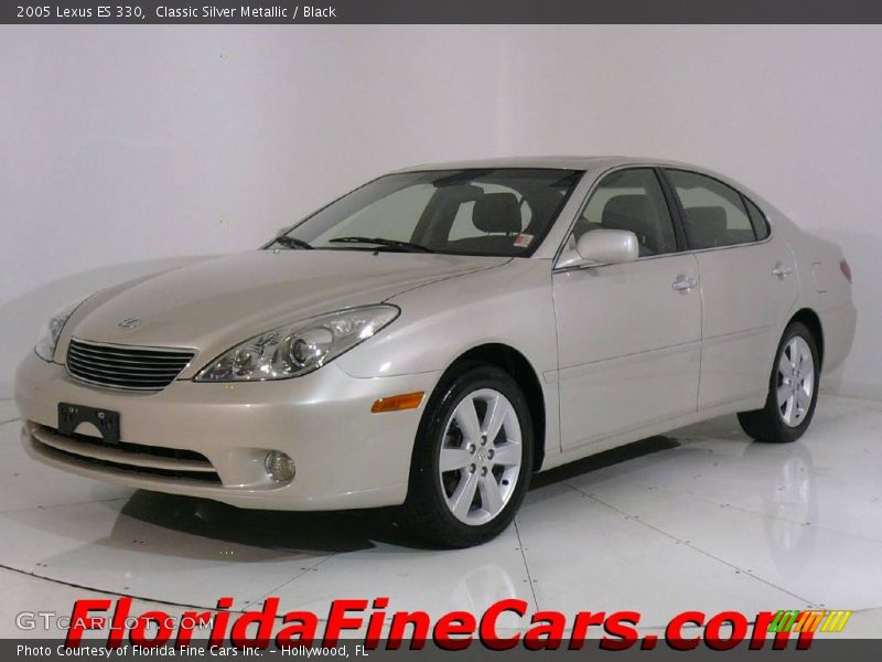 Classic Silver Metallic / Black 2005 Lexus ES 330