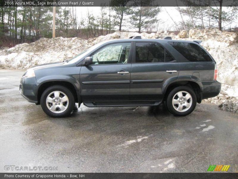 Sage Brush Green Pearl / Quartz 2006 Acura MDX