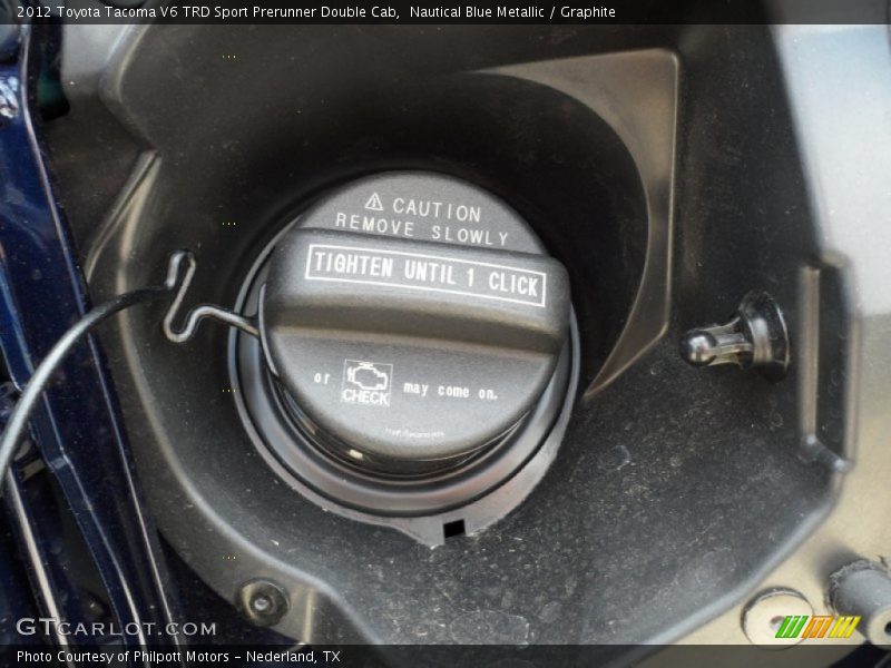 Nautical Blue Metallic / Graphite 2012 Toyota Tacoma V6 TRD Sport Prerunner Double Cab