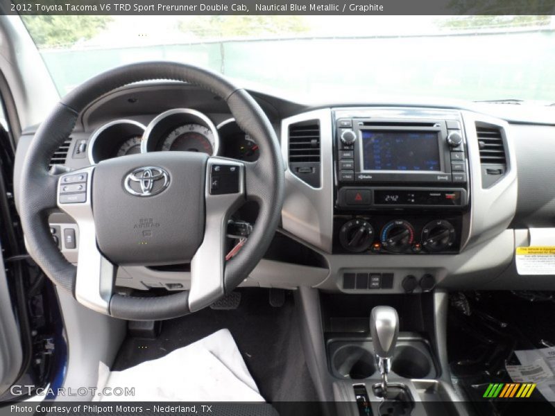 Nautical Blue Metallic / Graphite 2012 Toyota Tacoma V6 TRD Sport Prerunner Double Cab