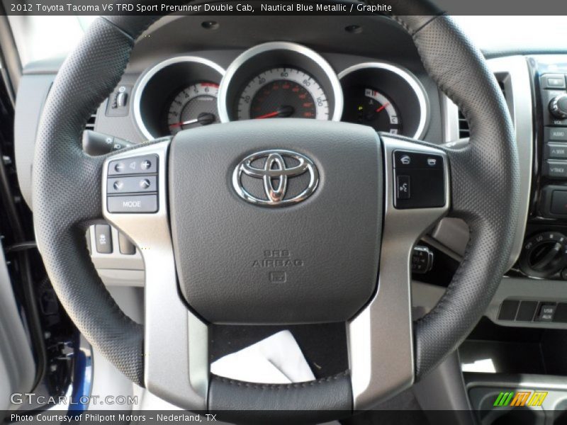  2012 Tacoma V6 TRD Sport Prerunner Double Cab Steering Wheel