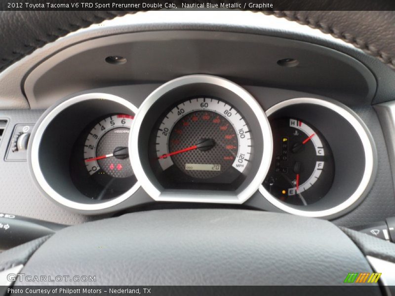  2012 Tacoma V6 TRD Sport Prerunner Double Cab V6 TRD Sport Prerunner Double Cab Gauges