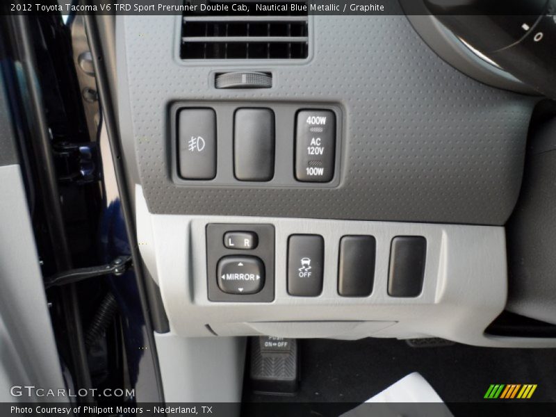 Controls of 2012 Tacoma V6 TRD Sport Prerunner Double Cab