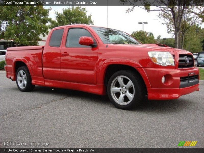  2006 Tacoma X-Runner Radiant Red
