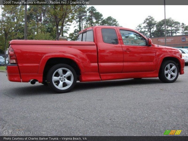 Radiant Red / Graphite Gray 2006 Toyota Tacoma X-Runner