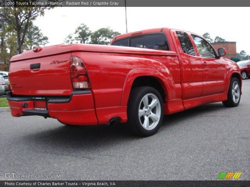Radiant Red / Graphite Gray 2006 Toyota Tacoma X-Runner