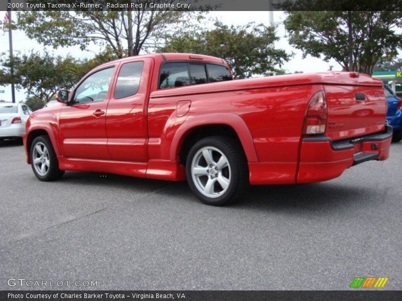 Radiant Red / Graphite Gray 2006 Toyota Tacoma X-Runner