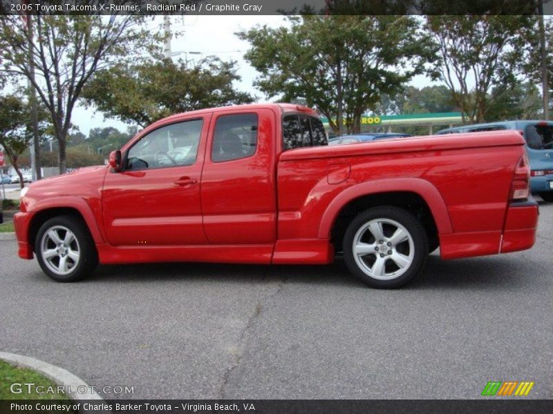 Radiant Red / Graphite Gray 2006 Toyota Tacoma X-Runner