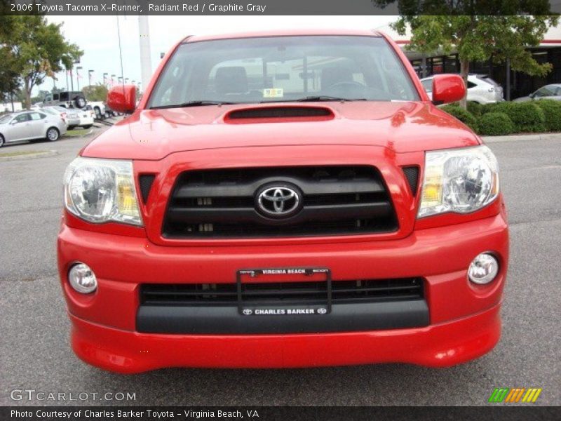 Radiant Red / Graphite Gray 2006 Toyota Tacoma X-Runner