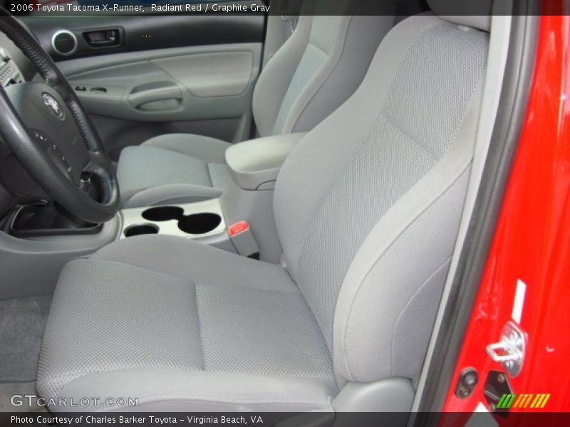 2006 Tacoma X-Runner Graphite Gray Interior