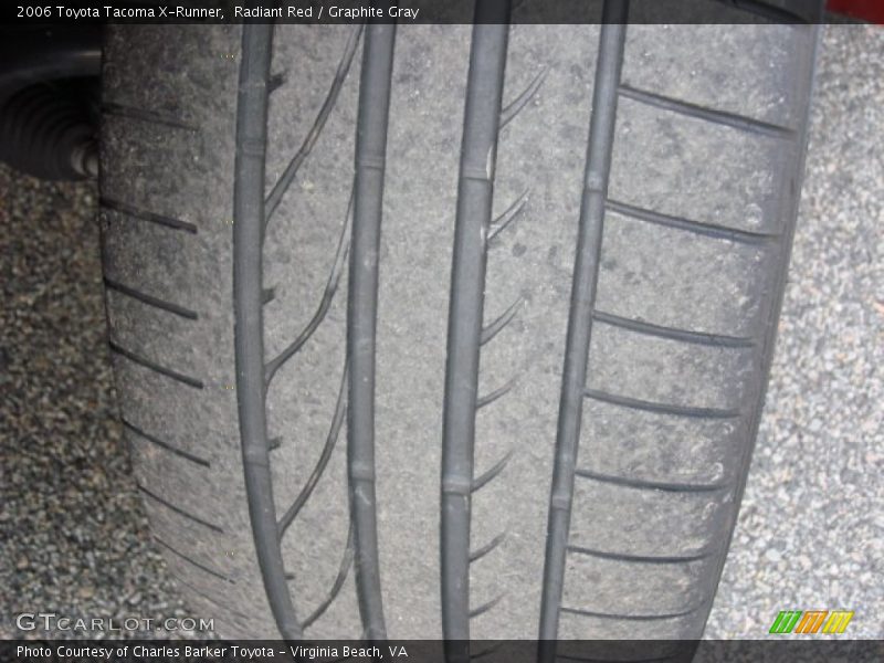 Radiant Red / Graphite Gray 2006 Toyota Tacoma X-Runner