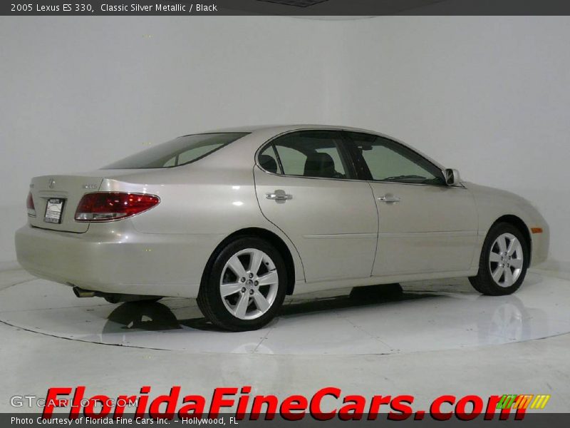 Classic Silver Metallic / Black 2005 Lexus ES 330