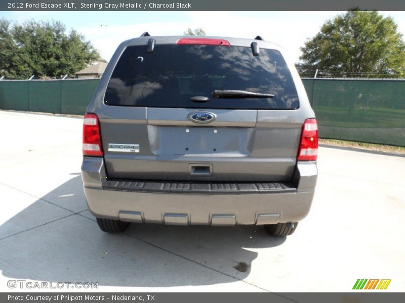 Sterling Gray Metallic / Charcoal Black 2012 Ford Escape XLT