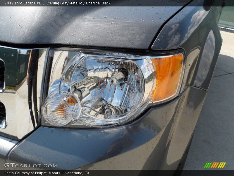 Sterling Gray Metallic / Charcoal Black 2012 Ford Escape XLT