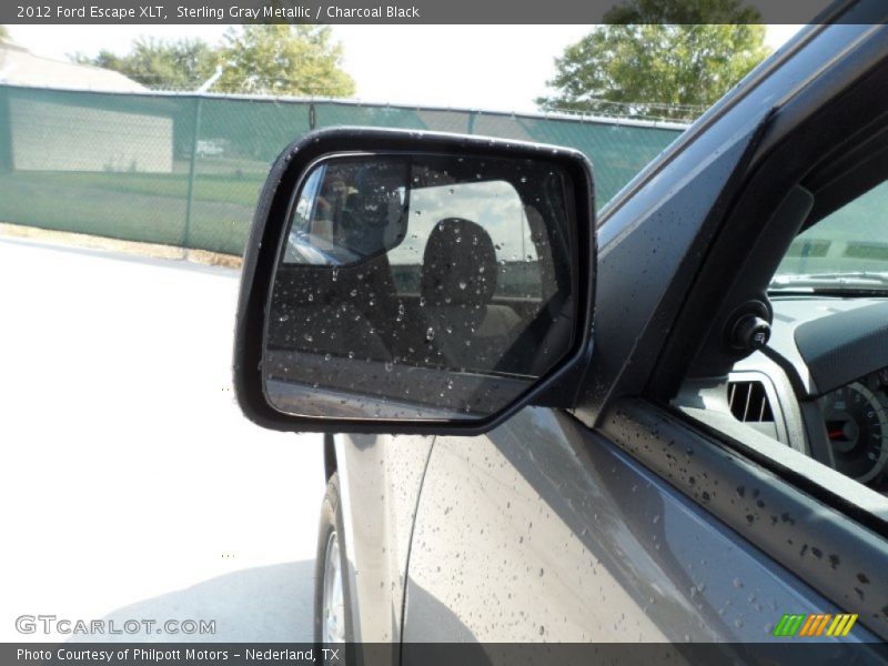 Sterling Gray Metallic / Charcoal Black 2012 Ford Escape XLT