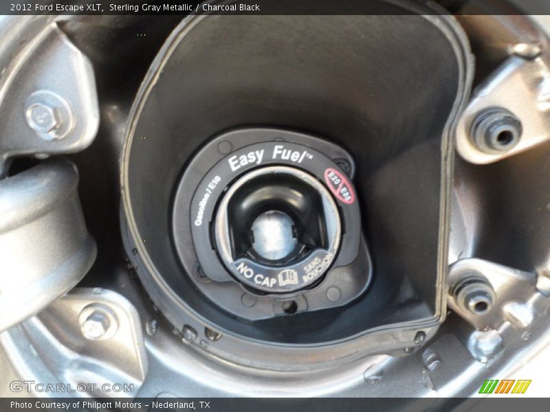 Sterling Gray Metallic / Charcoal Black 2012 Ford Escape XLT
