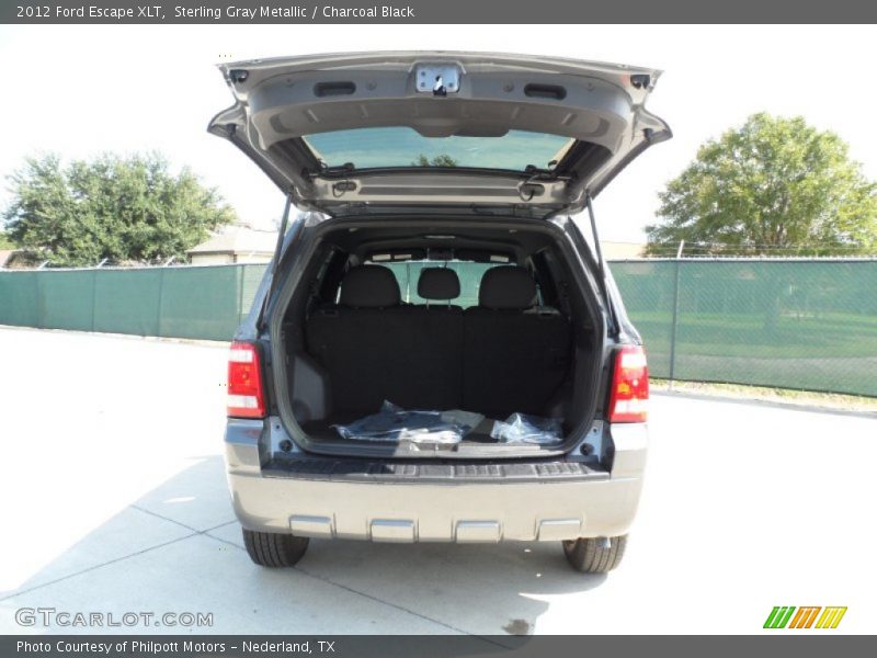 Sterling Gray Metallic / Charcoal Black 2012 Ford Escape XLT