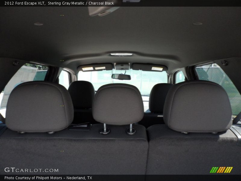 Sterling Gray Metallic / Charcoal Black 2012 Ford Escape XLT