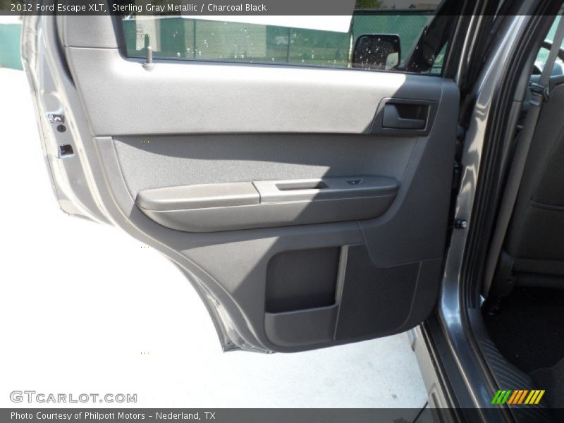 Sterling Gray Metallic / Charcoal Black 2012 Ford Escape XLT