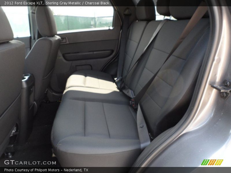 Sterling Gray Metallic / Charcoal Black 2012 Ford Escape XLT