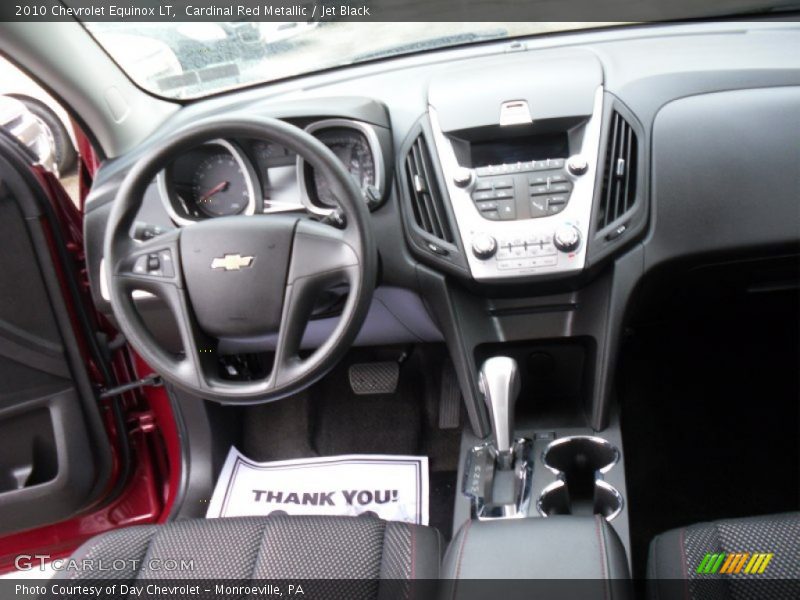 Cardinal Red Metallic / Jet Black 2010 Chevrolet Equinox LT