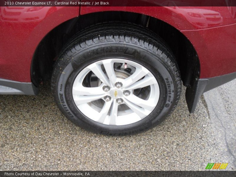 Cardinal Red Metallic / Jet Black 2010 Chevrolet Equinox LT