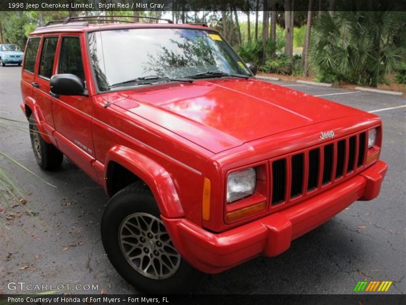 Front 3/4 View of 1998 Cherokee Limited
