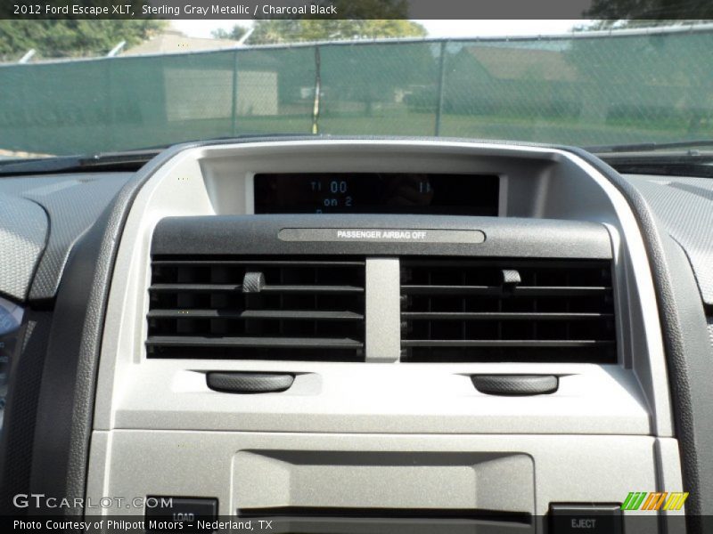 Sterling Gray Metallic / Charcoal Black 2012 Ford Escape XLT