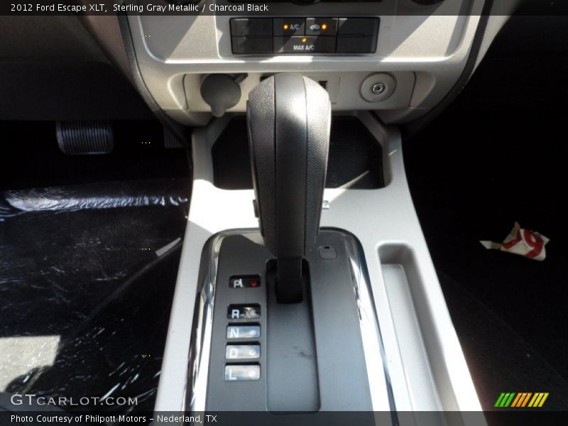 Sterling Gray Metallic / Charcoal Black 2012 Ford Escape XLT
