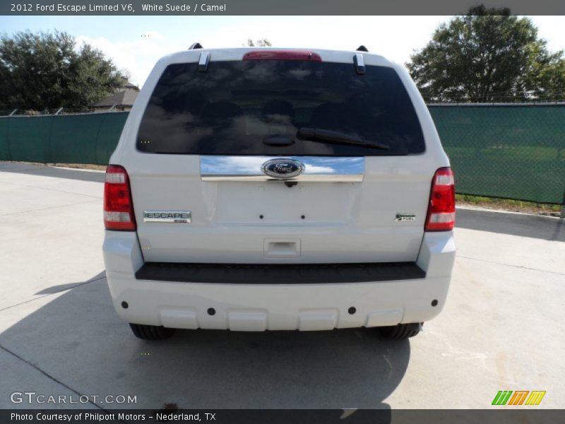 White Suede / Camel 2012 Ford Escape Limited V6