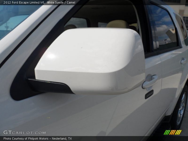White Suede / Camel 2012 Ford Escape Limited V6